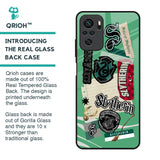 Slytherin Glass Case for Redmi Note 10