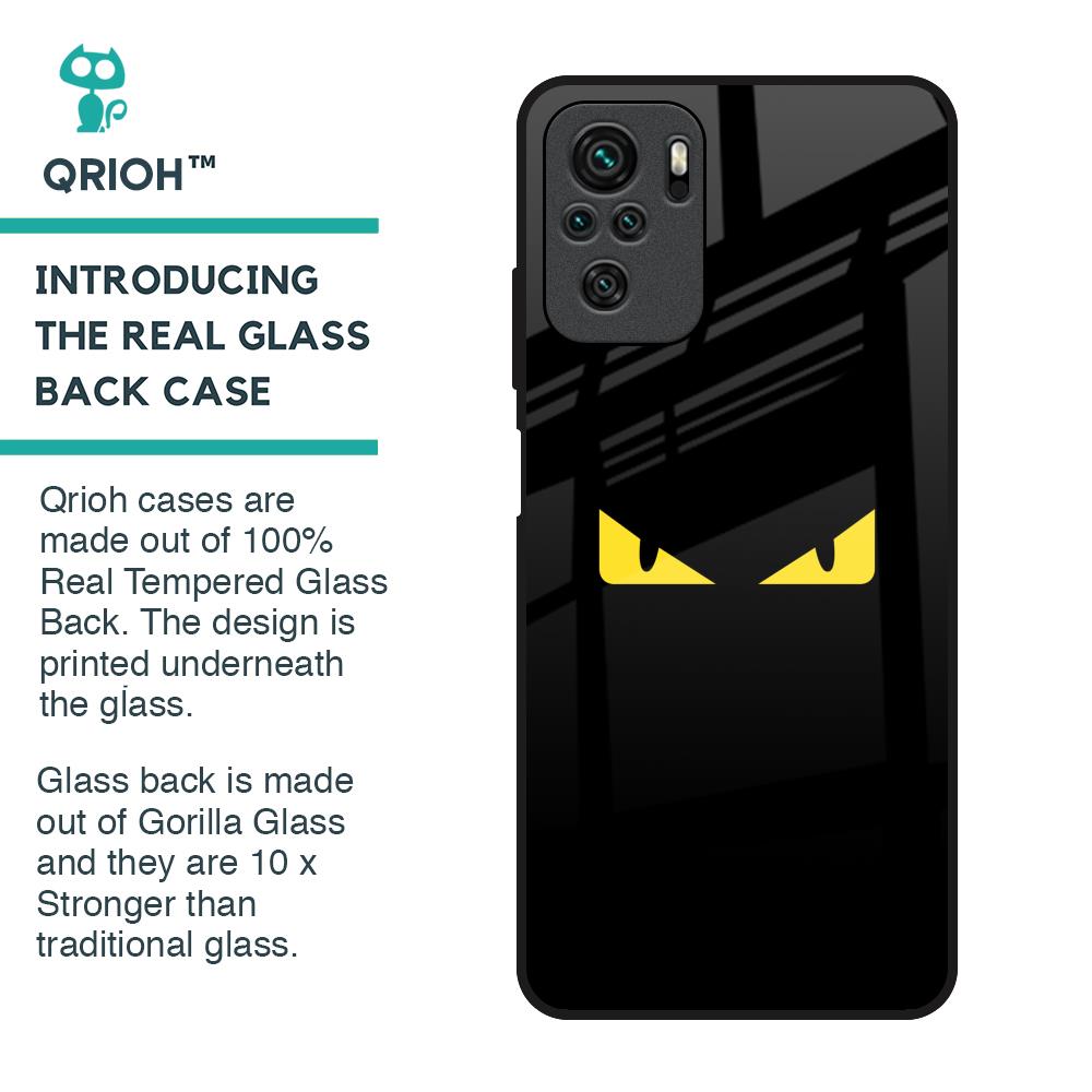 Eyes On You Glass Case For Redmi Note 10