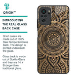 Luxury Mandala Glass Case for Redmi Note 10
