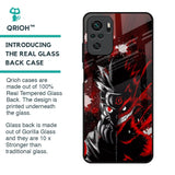 Dark Character Glass Case for Redmi Note 10