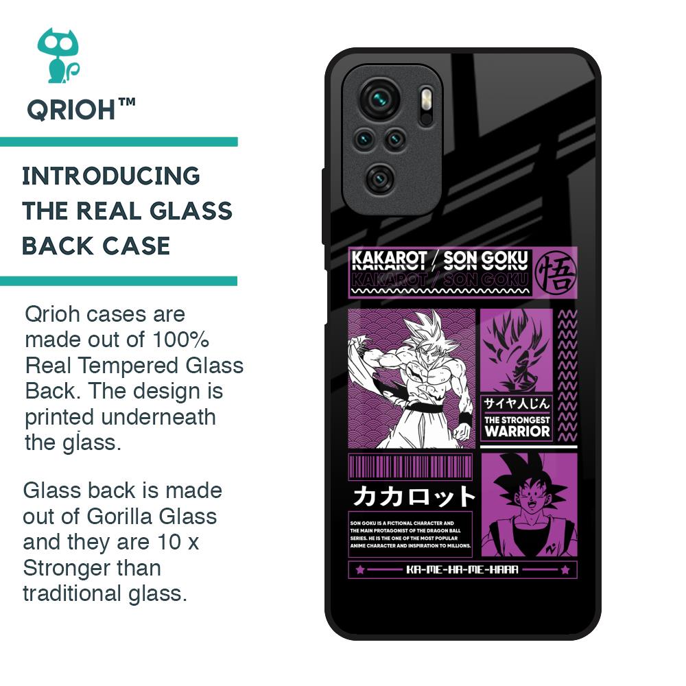 Strongest Warrior Glass Case for Redmi Note 10