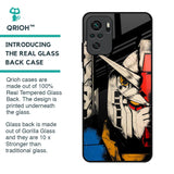 Transformer Art Glass Case for Redmi Note 10