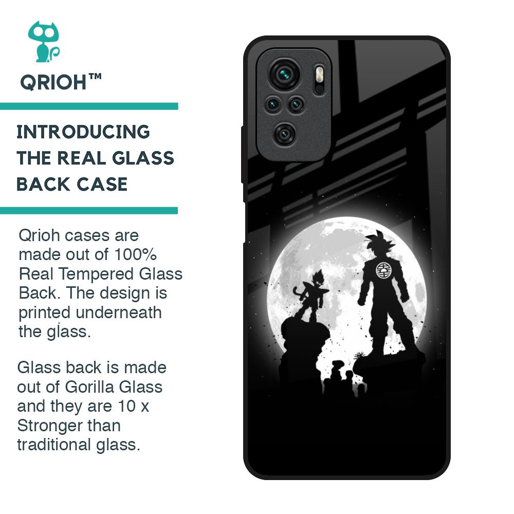True Saiyans Glass Case for Redmi Note 10