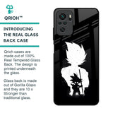 Monochrome Goku Glass Case for Redmi Note 10