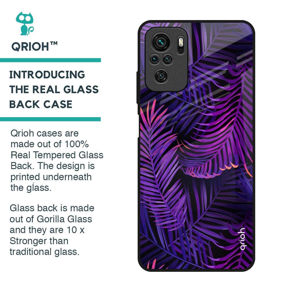 Plush Nature Glass Case for Redmi Note 10
