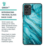 Ocean Marble Glass Case for Redmi Note 10