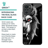 Wild Lion Glass Case for Redmi Note 10