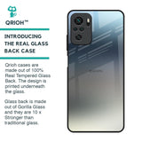 Tricolor Ombre Glass Case for Redmi Note 10