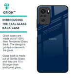Royal Navy Glass Case for Redmi Note 10