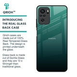 Palm Green Glass Case For Redmi Note 10