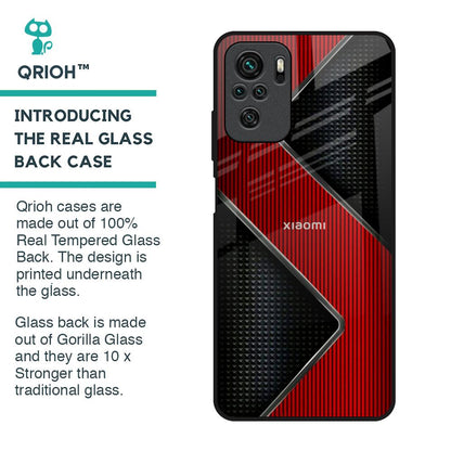 Art Of Strategic Glass Case For Redmi Note 10