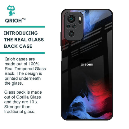 Fine Art Wave Glass Case for Redmi Note 10