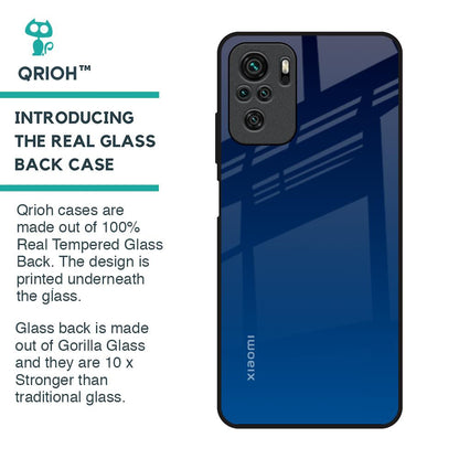 Very Blue Glass Case for Redmi Note 10