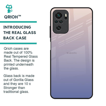Rose Hue Glass Case for Redmi Note 10