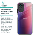 Multi Shaded Gradient Glass Case for Redmi Note 10