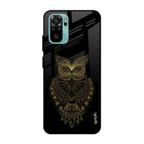 Golden Owl Redmi Note 10 Glass Cases & Covers Online