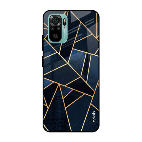 Abstract Tiles Redmi Note 10 Glass Cases & Covers Online