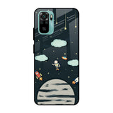 Astronaut Dream Mi Redmi Note 10 Glass Cases & Covers Online