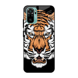 Angry Tiger Mi Redmi Note 10 Glass Cases & Covers Online