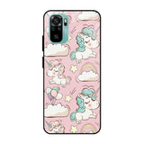 Balloon Unicorn Redmi Note 10 Glass Cases & Covers Online