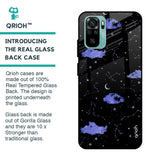 Constellations Glass Case for Redmi Note 10