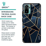 Abstract Tiles Glass case for Redmi Note 10