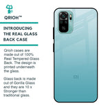 Arctic Blue Glass Case For Mi Redmi Note 10