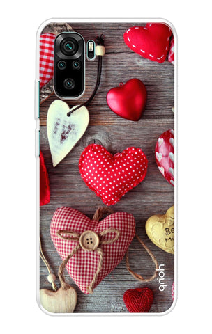 Valentine Hearts Redmi Note 10 Back Cover