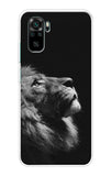 Lion Looking to Sky Redmi Note 10 Back Cover
