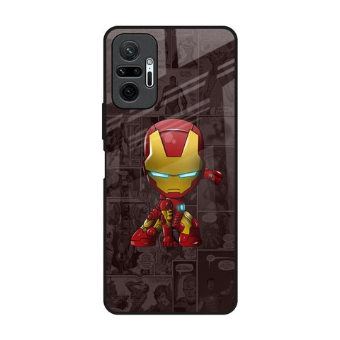 Angry Baby Super Hero Redmi Note 10 Pro Glass Back Cover Online