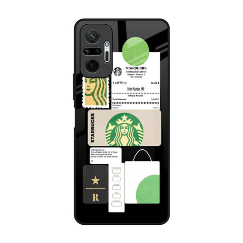 Coffee Latte Redmi Note 10 Pro Glass Back Cover Online