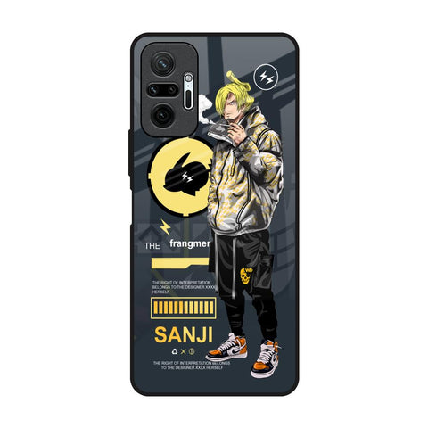 Cool Sanji Redmi Note 10 Pro Glass Back Cover Online