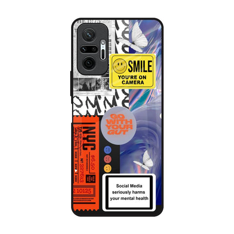 Smile for Camera Redmi Note 10 Pro Glass Back Cover Online