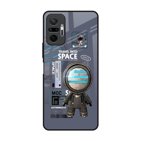 Space Travel Redmi Note 10 Pro Glass Back Cover Online
