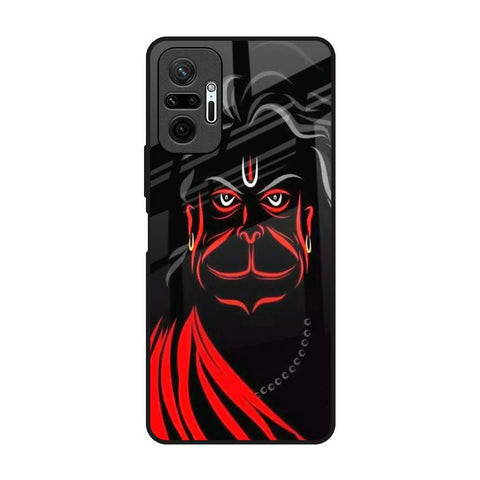 Lord Hanuman Redmi Note 10 Pro Glass Back Cover Online