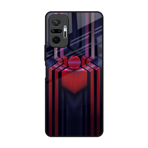 Super Art Logo Redmi Note 10 Pro Glass Back Cover Online