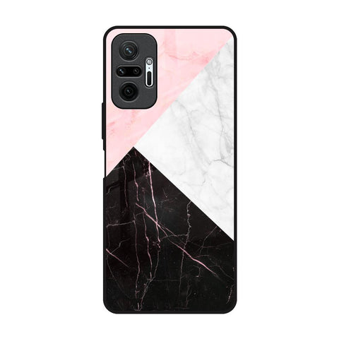 Marble Collage Art Redmi Note 10 Pro Glass Back Cover Online