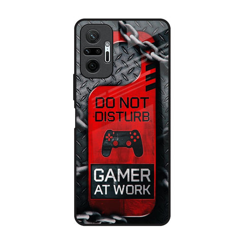 Do No Disturb Redmi Note 10 Pro Glass Back Cover Online