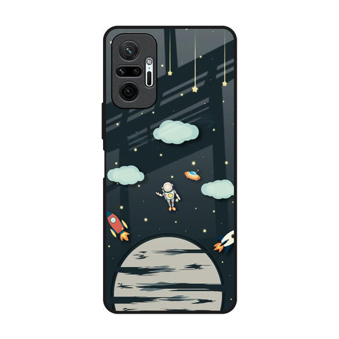 Astronaut Dream Redmi Note 10 Pro Glass Back Cover Online