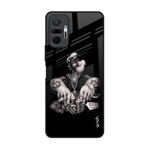 Gambling Problem Redmi Note 10 Pro Glass Back Cover Online