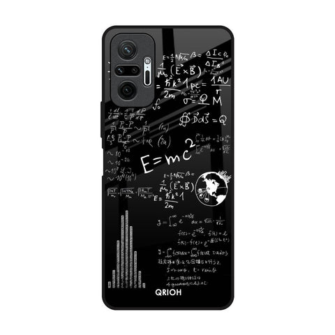 Funny Math Redmi Note 10 Pro Glass Back Cover Online
