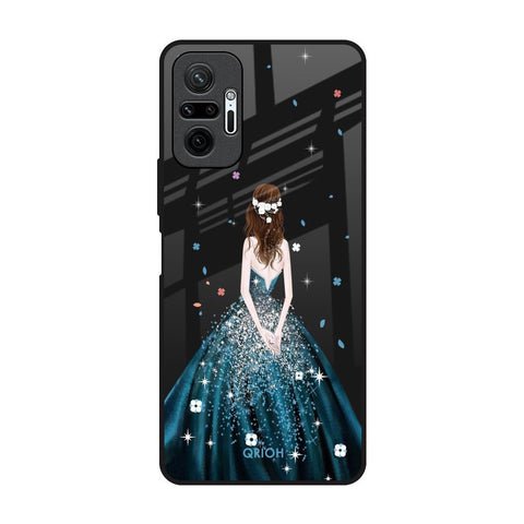 Queen Of Fashion Redmi Note 10 Pro Glass Back Cover Online