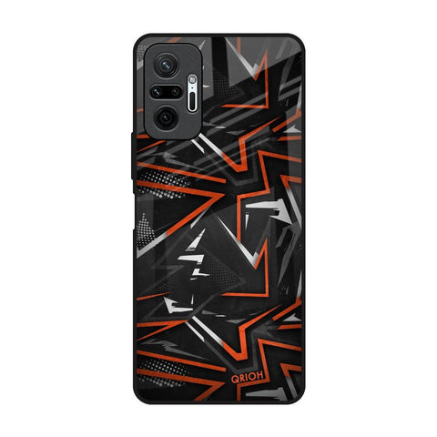Vector Art Redmi Note 10 Pro Glass Back Cover Online
