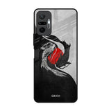 Japanese Art Redmi Note 10 Pro Glass Back Cover Online