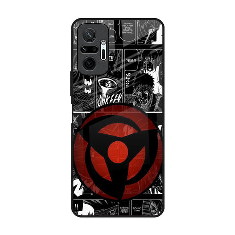 Sharingan Redmi Note 10 Pro Glass Back Cover Online