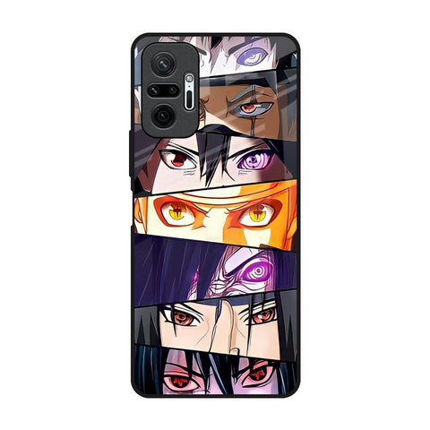Anime Eyes Redmi Note 10 Pro Glass Back Cover Online