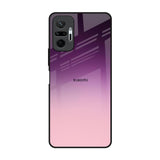 Purple Gradient Redmi Note 10 Pro Glass Back Cover Online