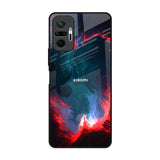 Brush Art Redmi Note 10 Pro Glass Back Cover Online