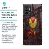 Angry Baby Super Hero Glass Case for Redmi Note 10 Pro