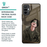 Blind Fold Glass Case for Redmi Note 10 Pro